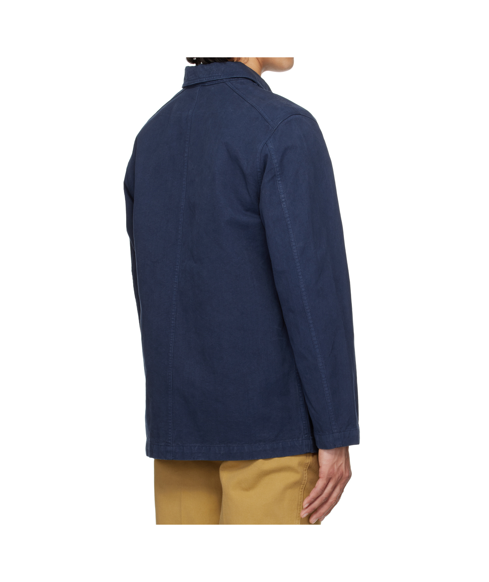 DRAKE'S LONDON CANVAS FIVE-POCKET CHORE JACKET