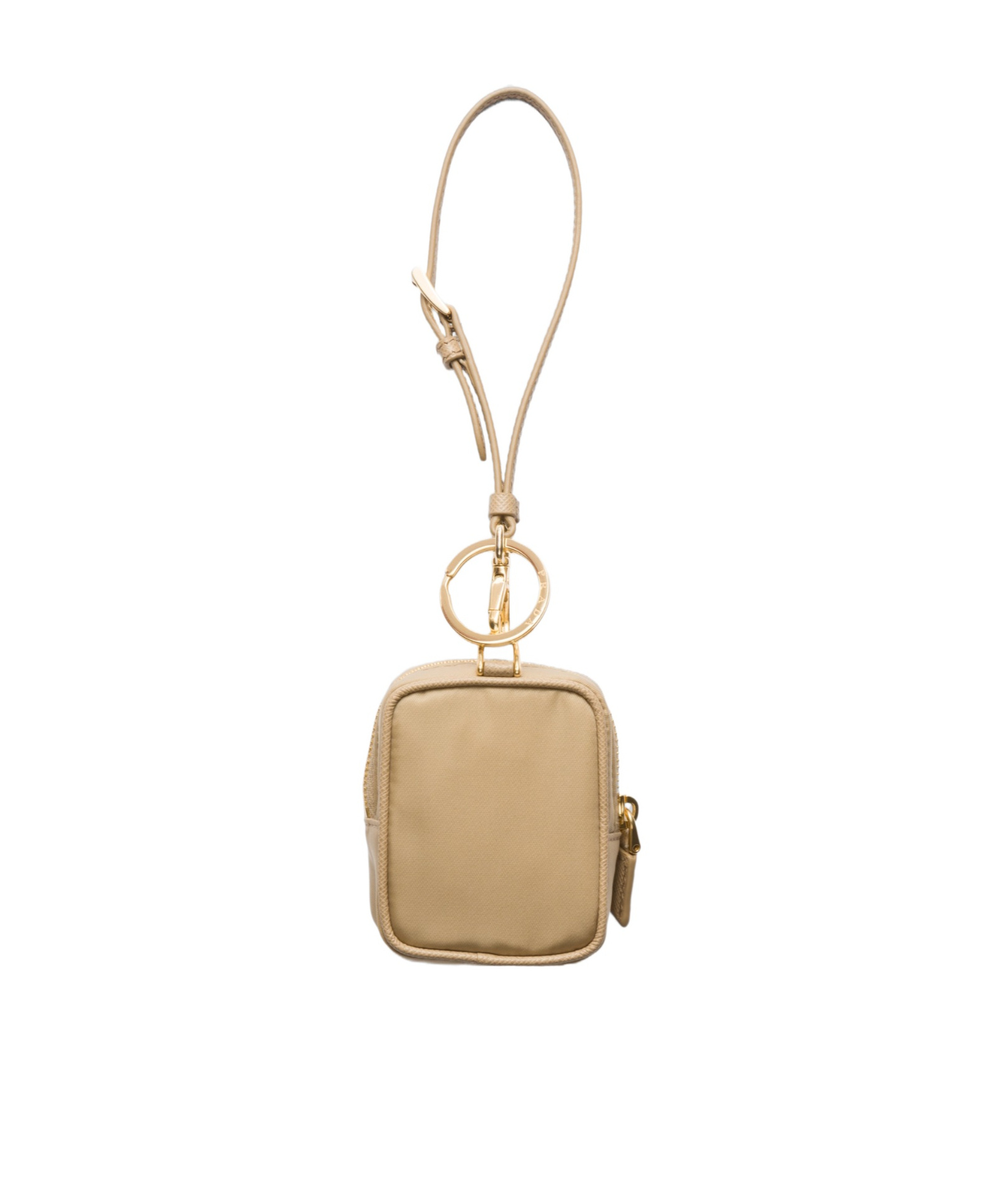 Prada Re-edition 1978 Re-nylon Mini-pouch In Nude