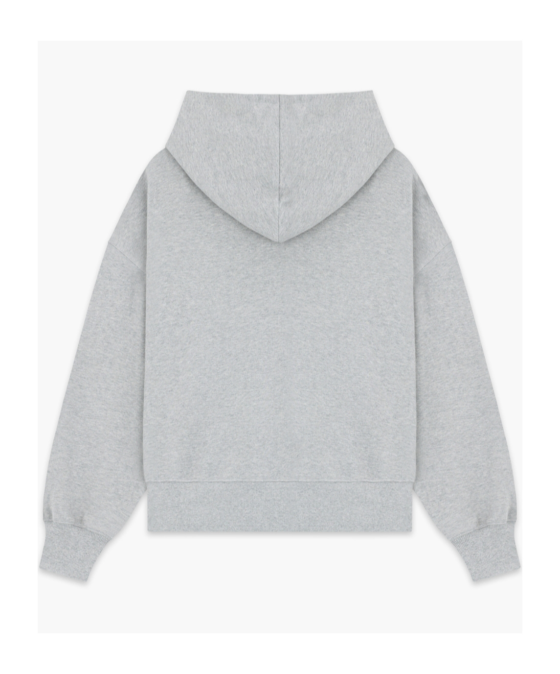 We11 Done Logozip-up Hoodie In Gray