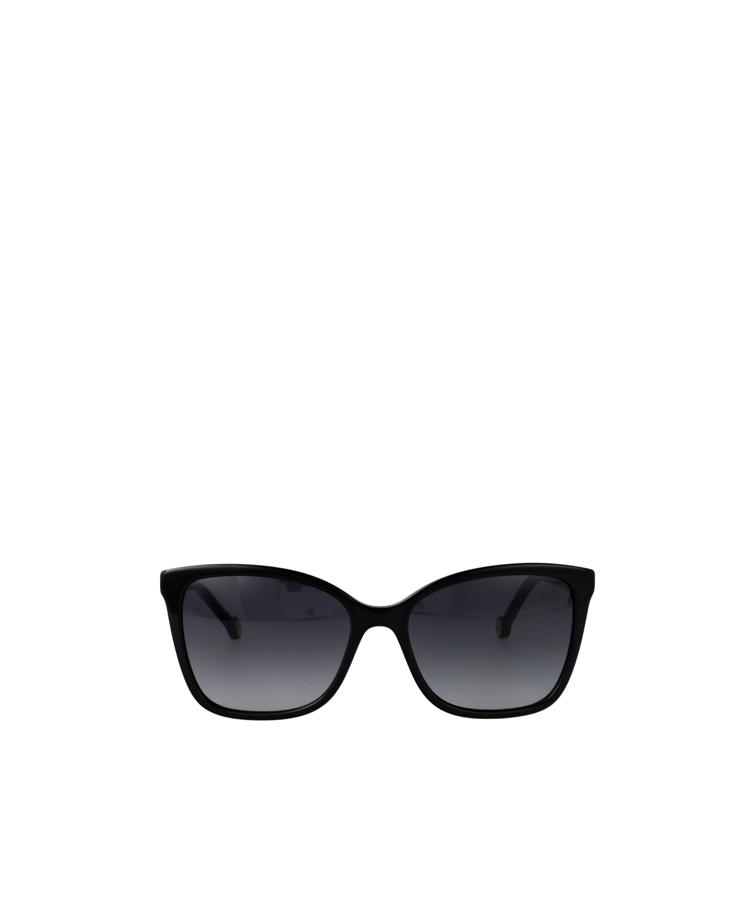 Carolina Herrera Her 56mm Gradient Rectangular Sunglasses In Black