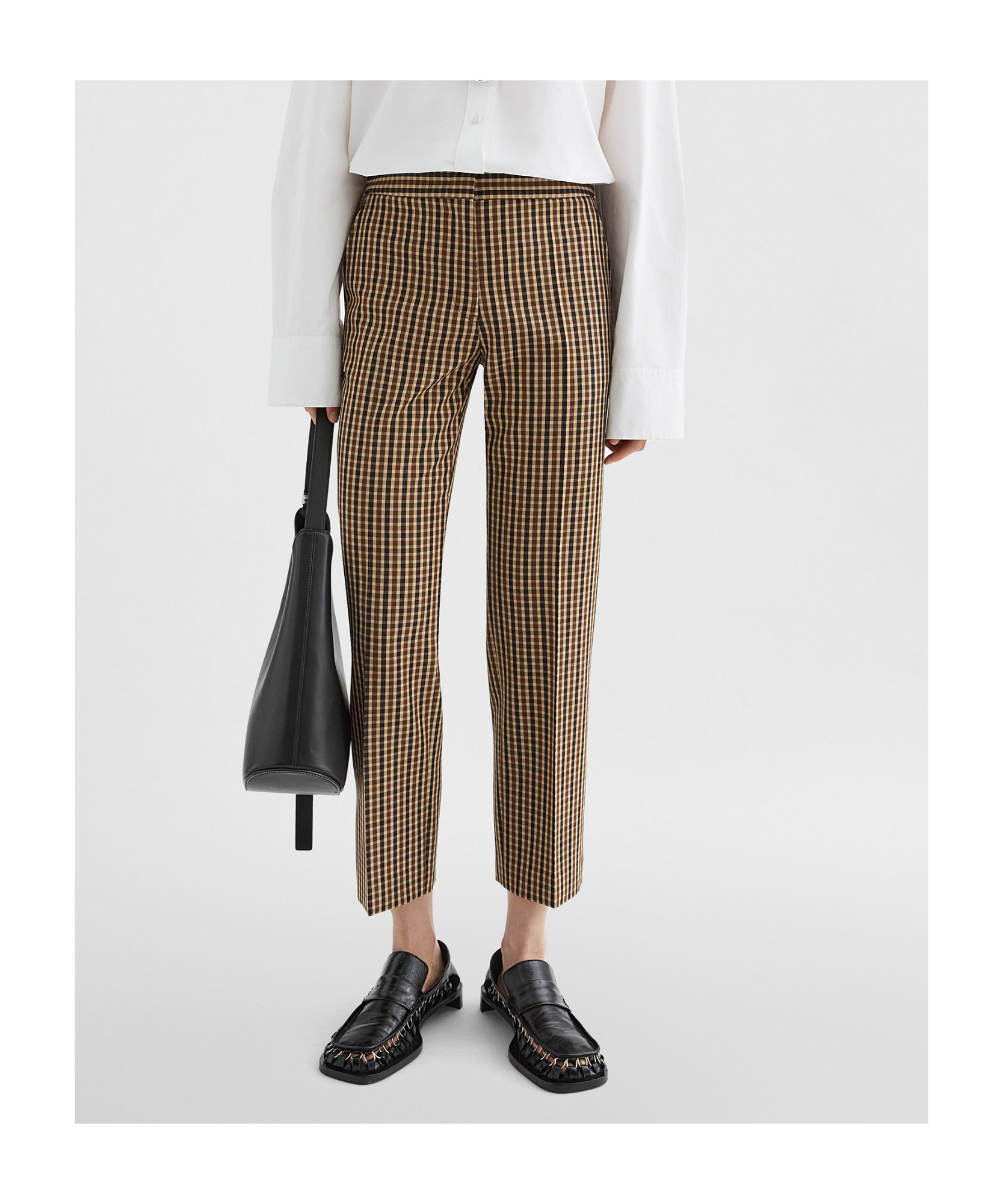 Jil Sander Wool Canvas Tailored Trousers