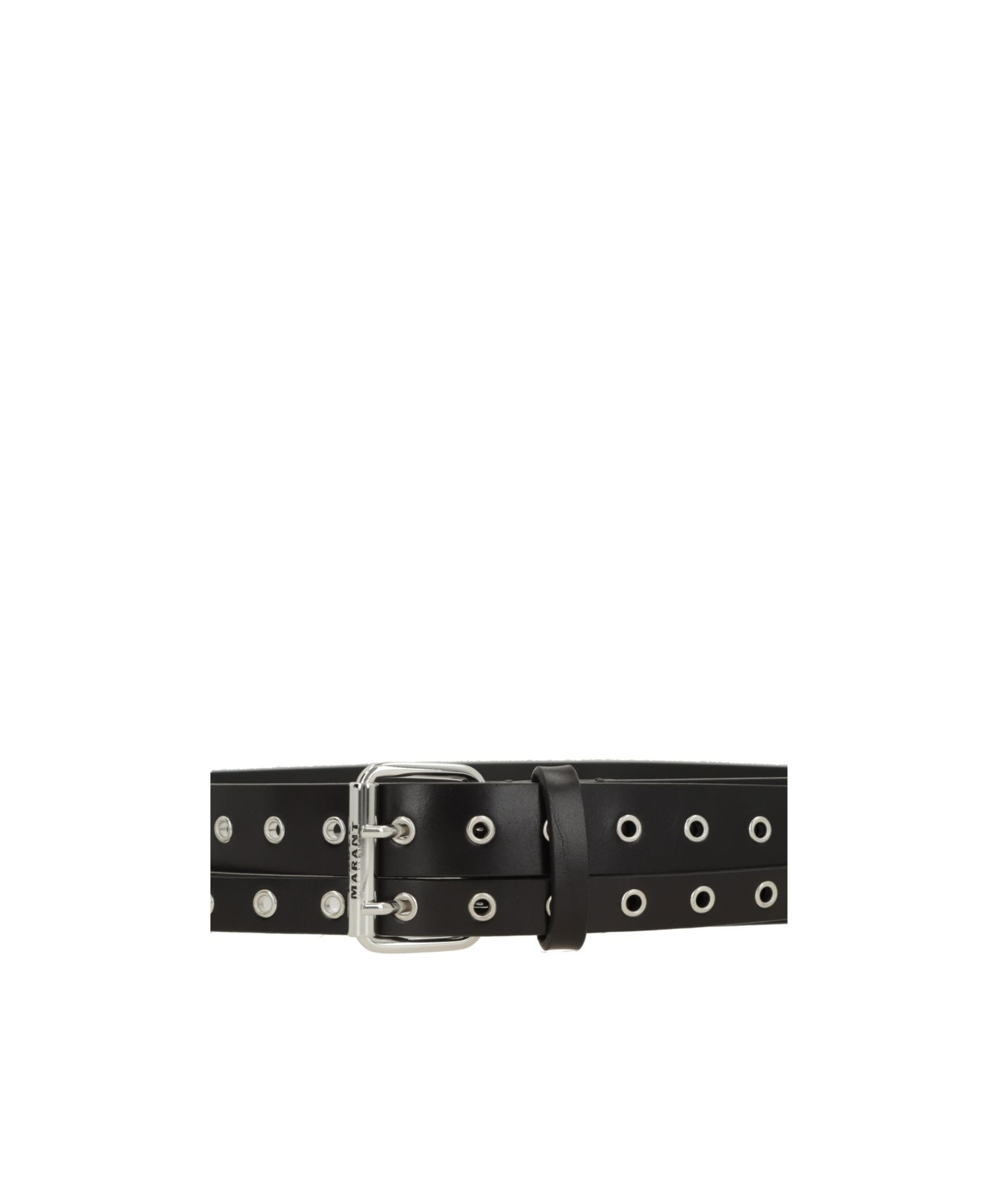 Isabel Marant Pointed Toe Belt In Black