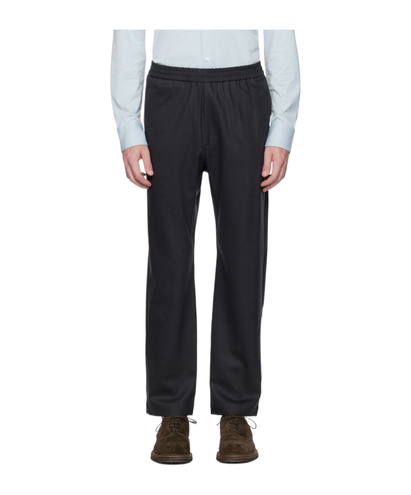 Shop Barena Venezia Riobarbo Frare Four Bags Of Casual Pants In Black