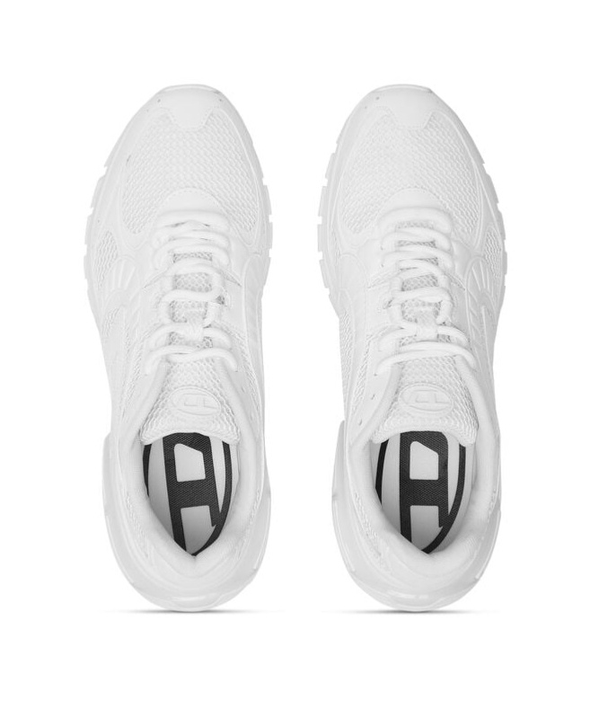 Diesel Woman Sneakers White Size 7.5 Textile Fibers In White