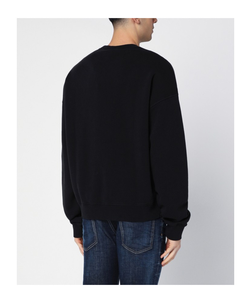 Shop Dsquared2 Long-sleeved Sweater In Black