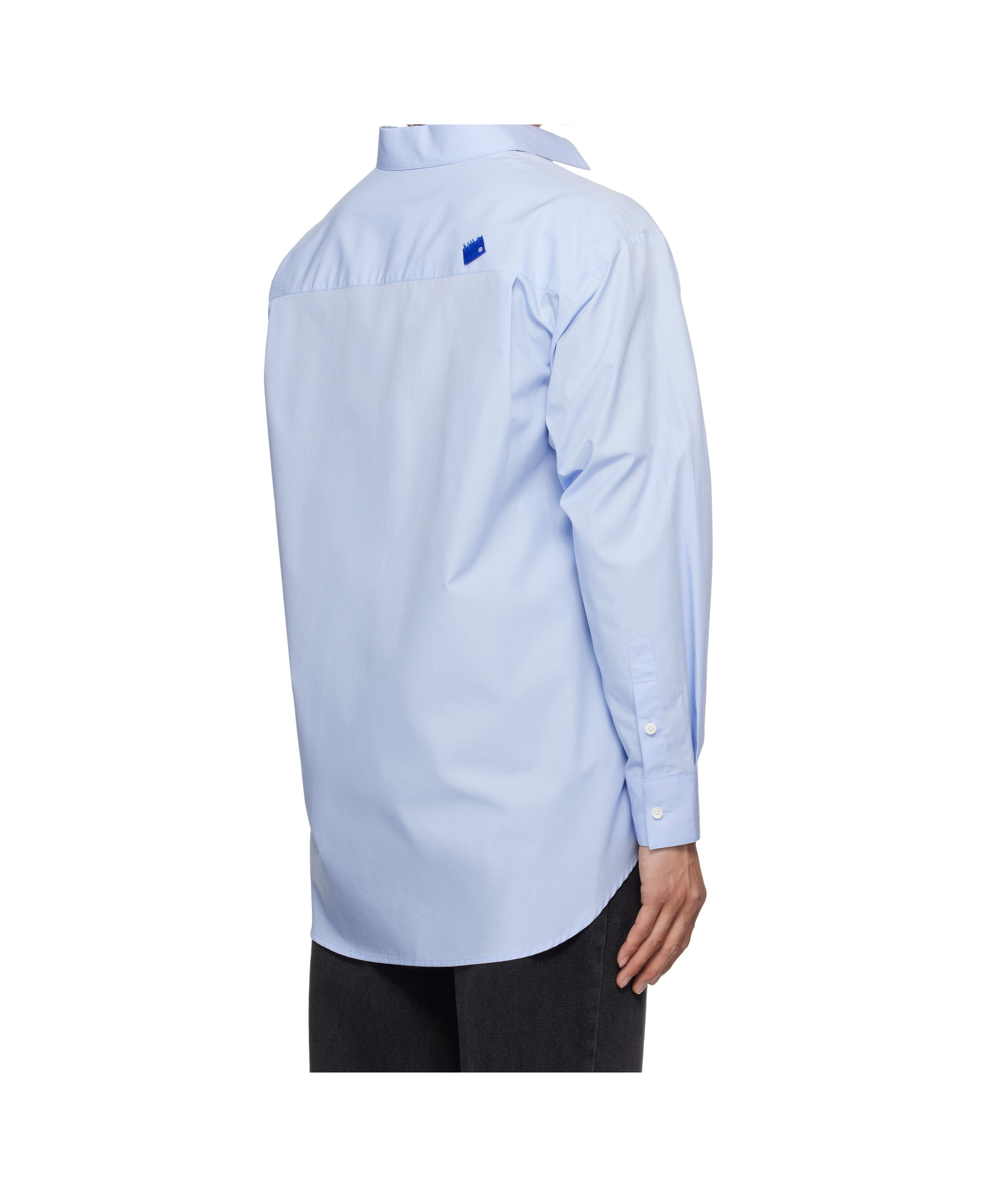 Ader Error Long Sleeve Shirt In Blue