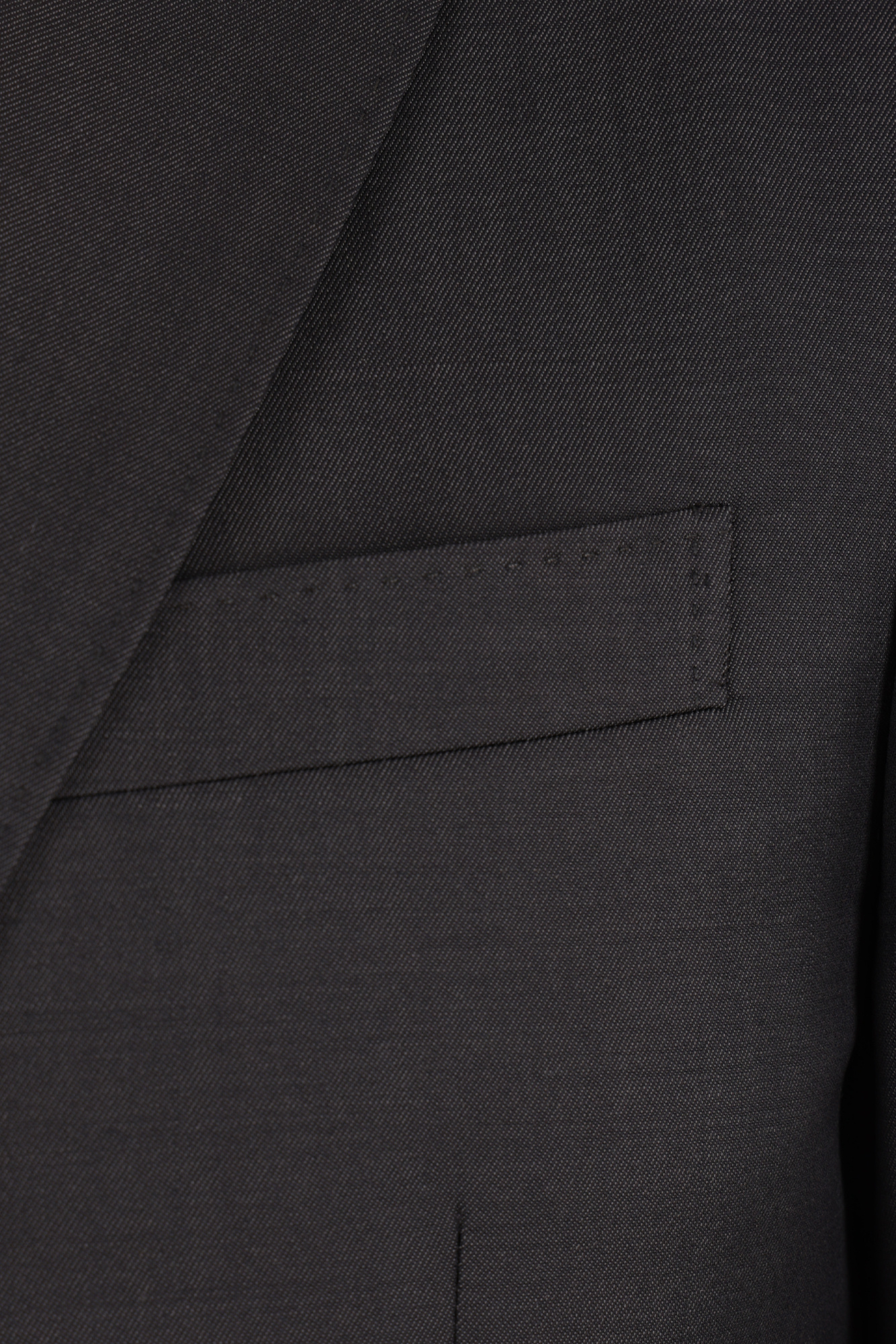 Shop Zegna Long-sleeved Suit In Black