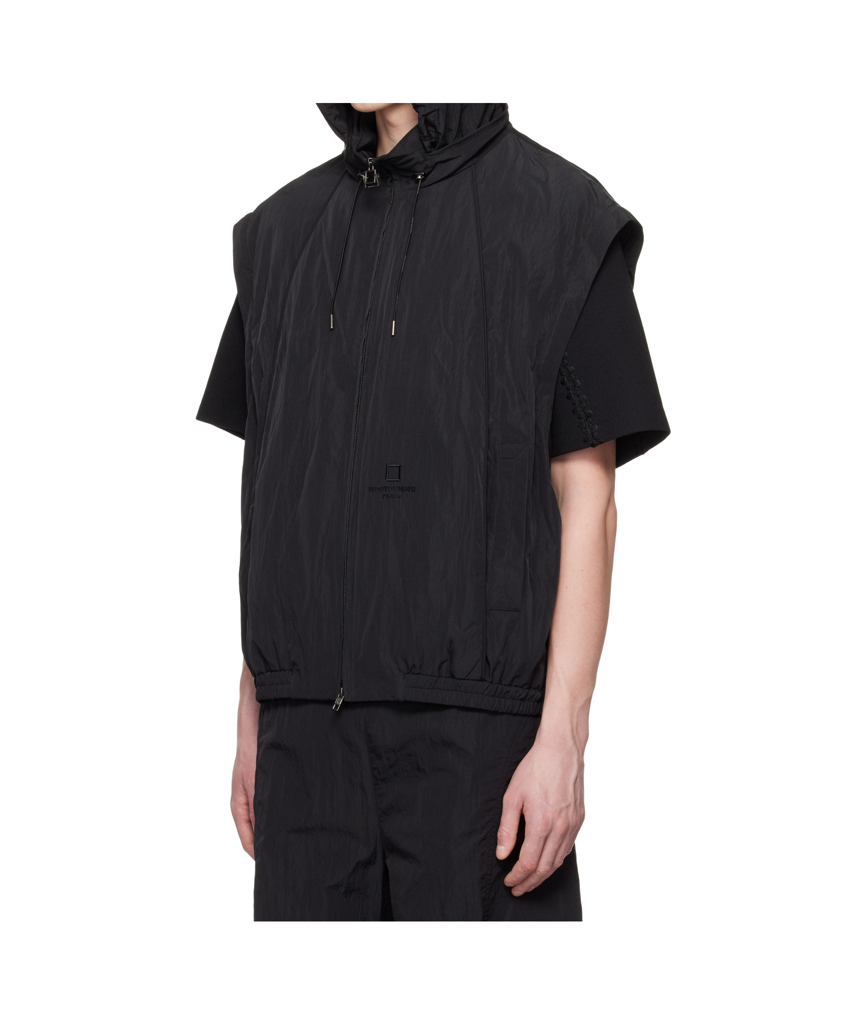 Wooyoungmi Long Sleeve Casual Jacket In Black