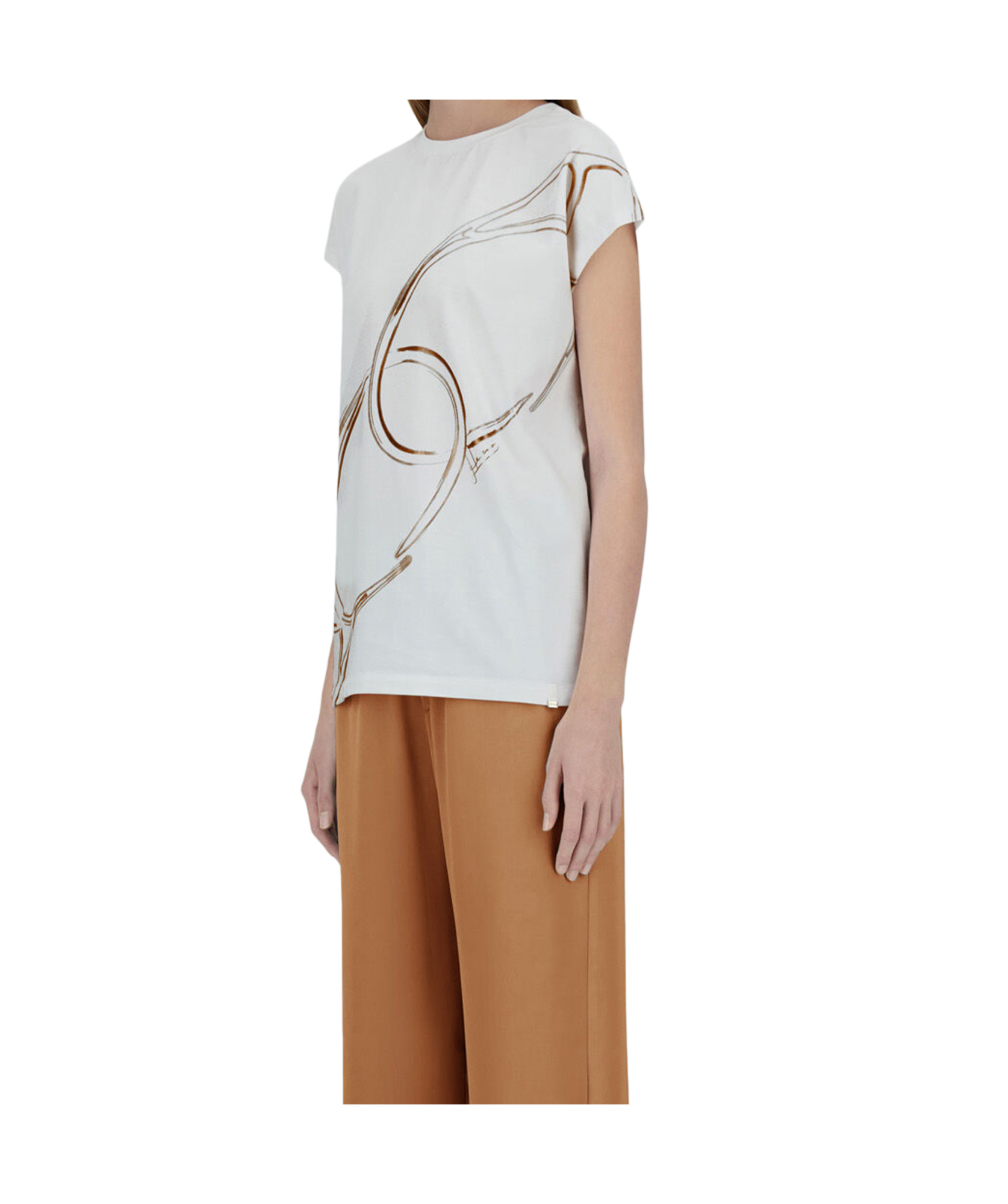 Herno Carabiner-print T-shirt In White