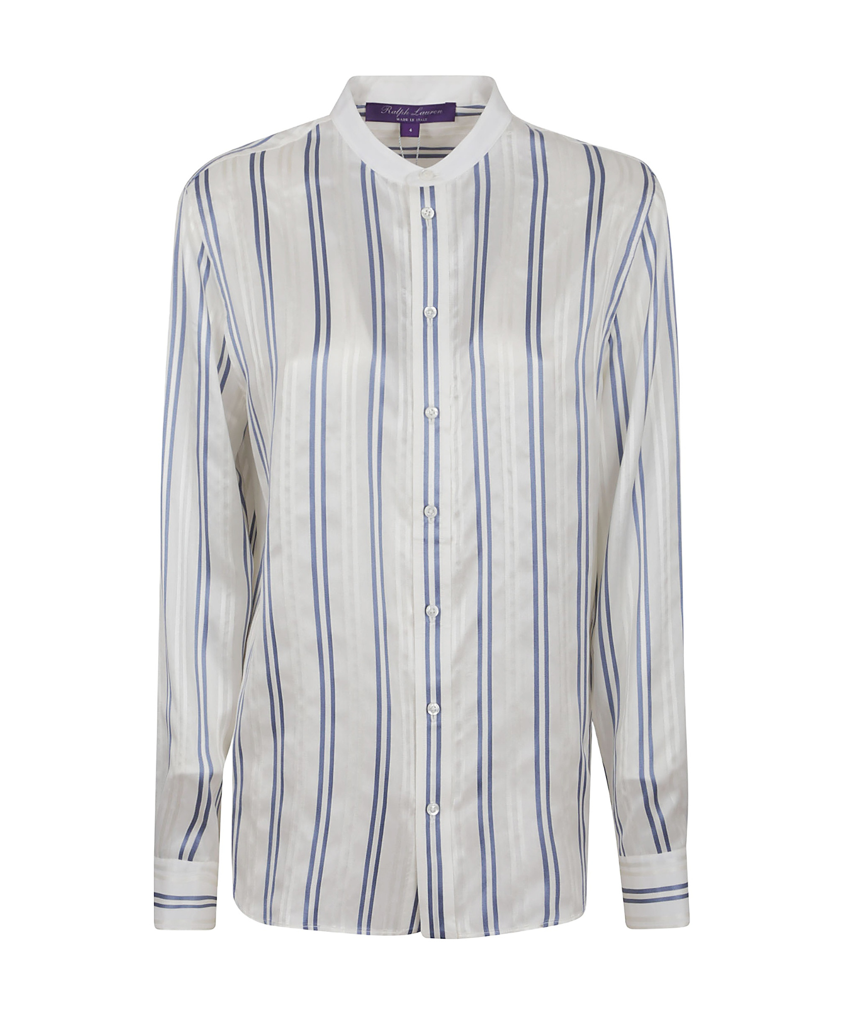 Shop Ralph Lauren Striped Shirt In White