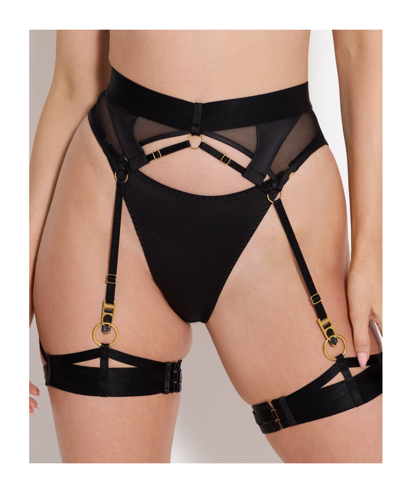 Bordelle Vero Garter In Black