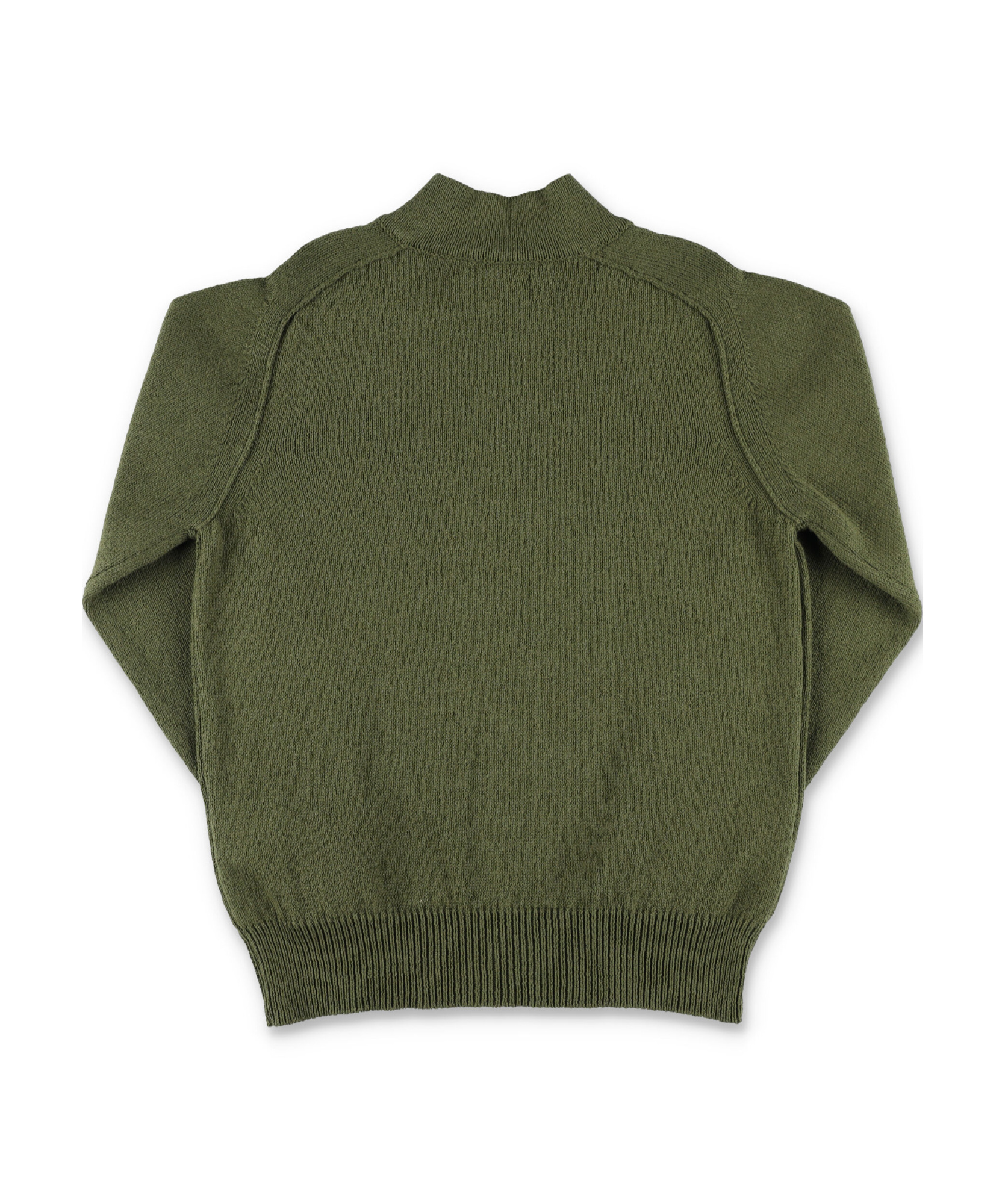 Stone Island Long-sleeved Sweater In Green