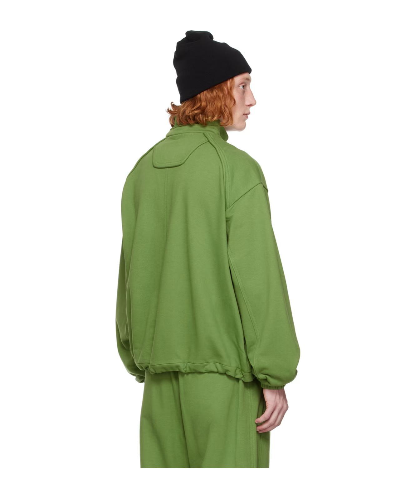 Juunj Green Quarter-zip Sweater In Green
