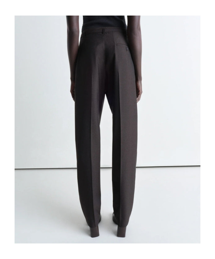LEMAIRE LEMAIRE TAPERED LEG TAILORED TROUSERS