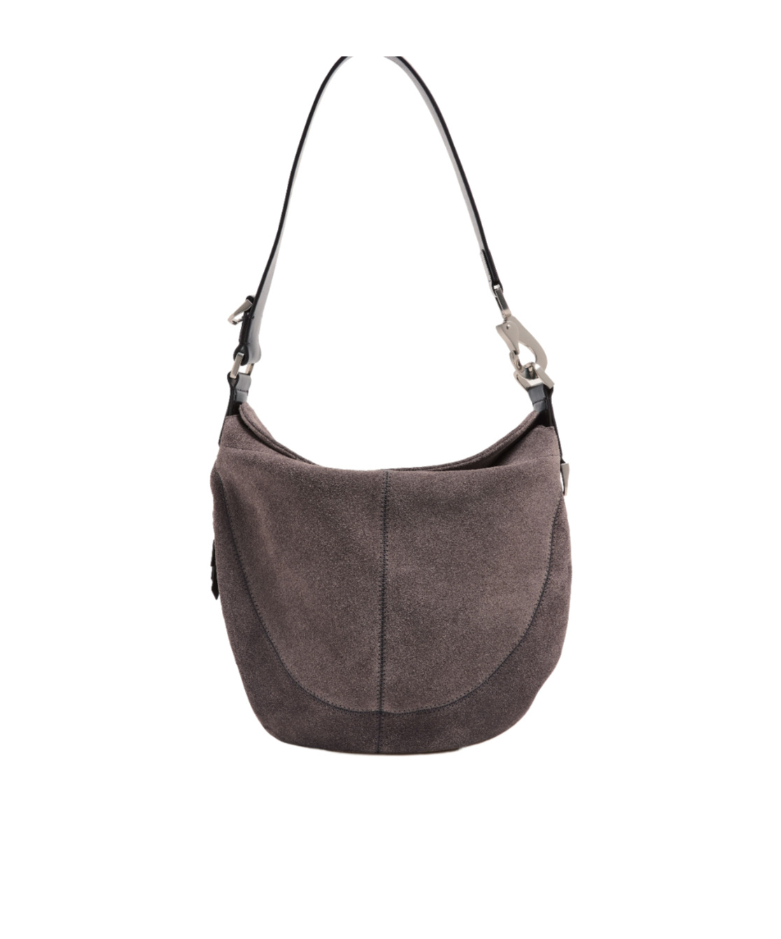 Lemaire Quiver Clip Hobo Bag In Gray