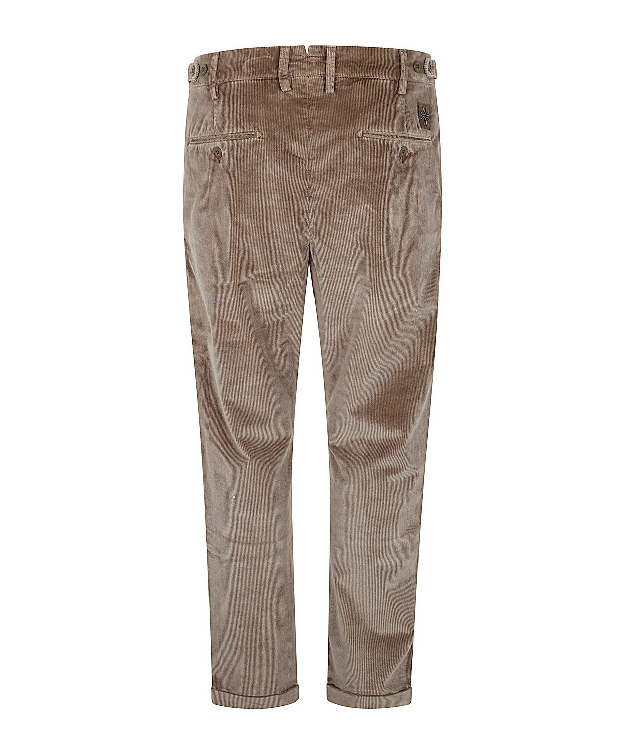 Jacob Cohen Cotton Mix Trousers In Gray