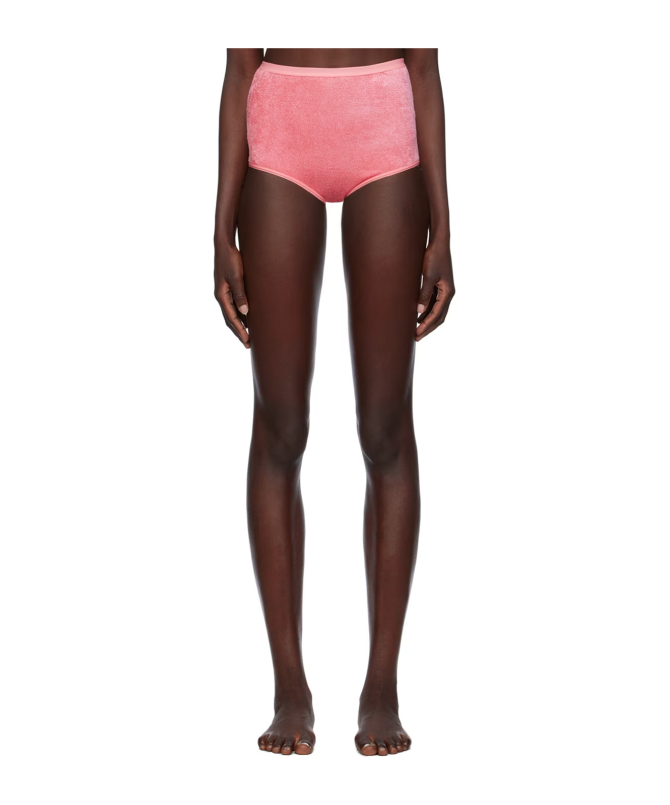 Baserange High-waisted Briefs In Pink