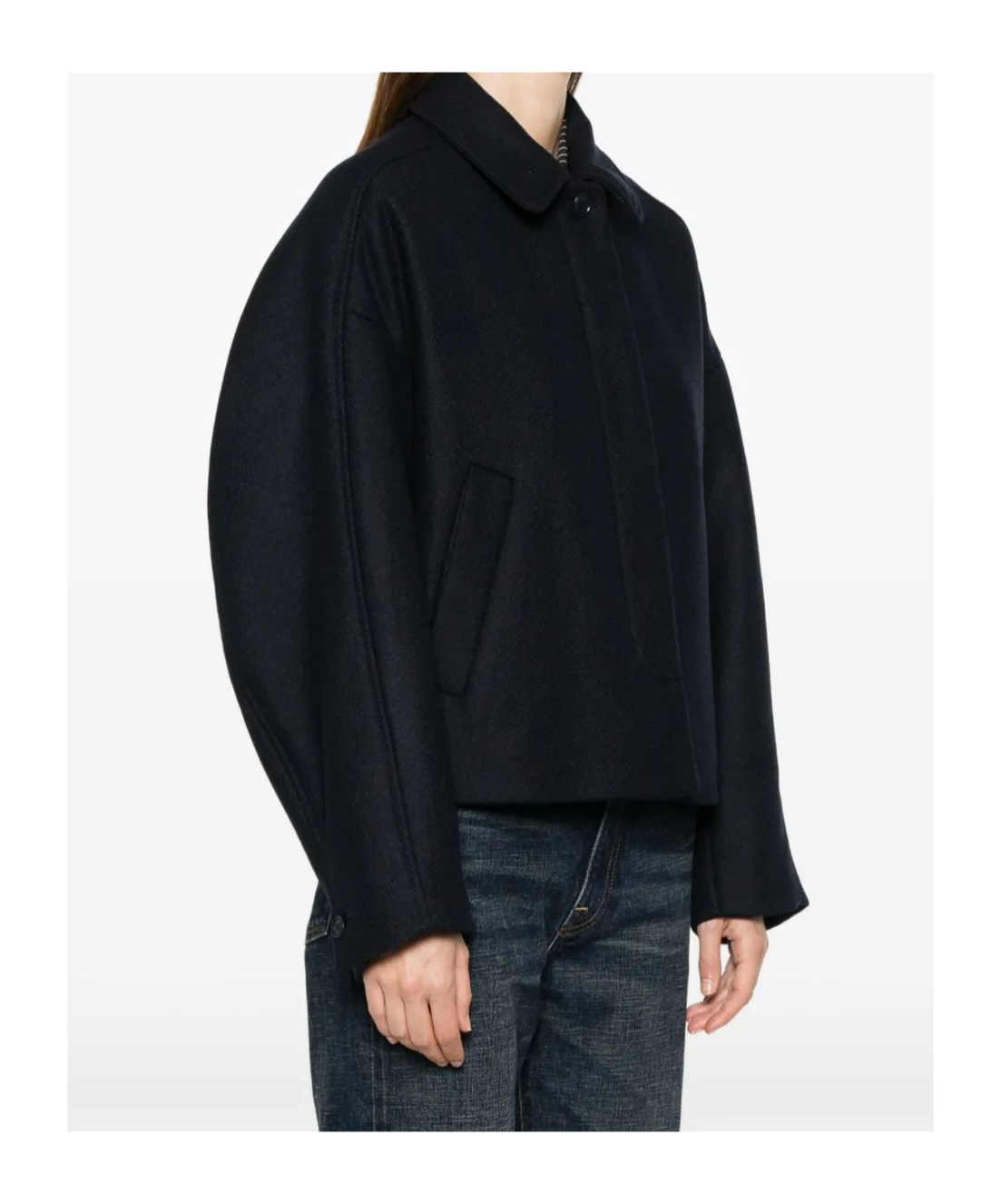 Apc Long-sleeve Jacket In Black