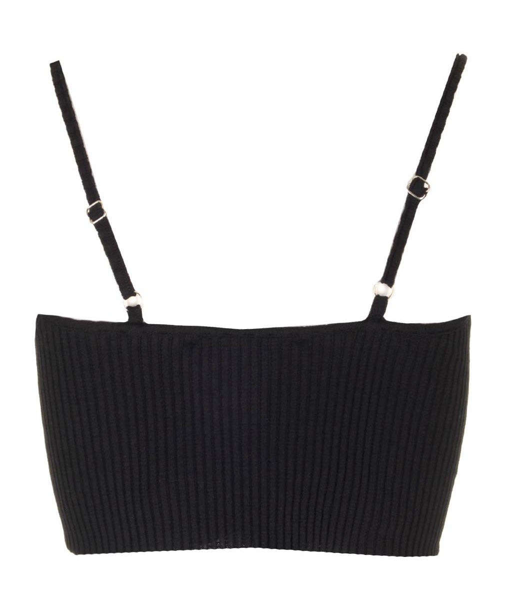 Amiri Thin Shoulder Strap Rib Sling In Black