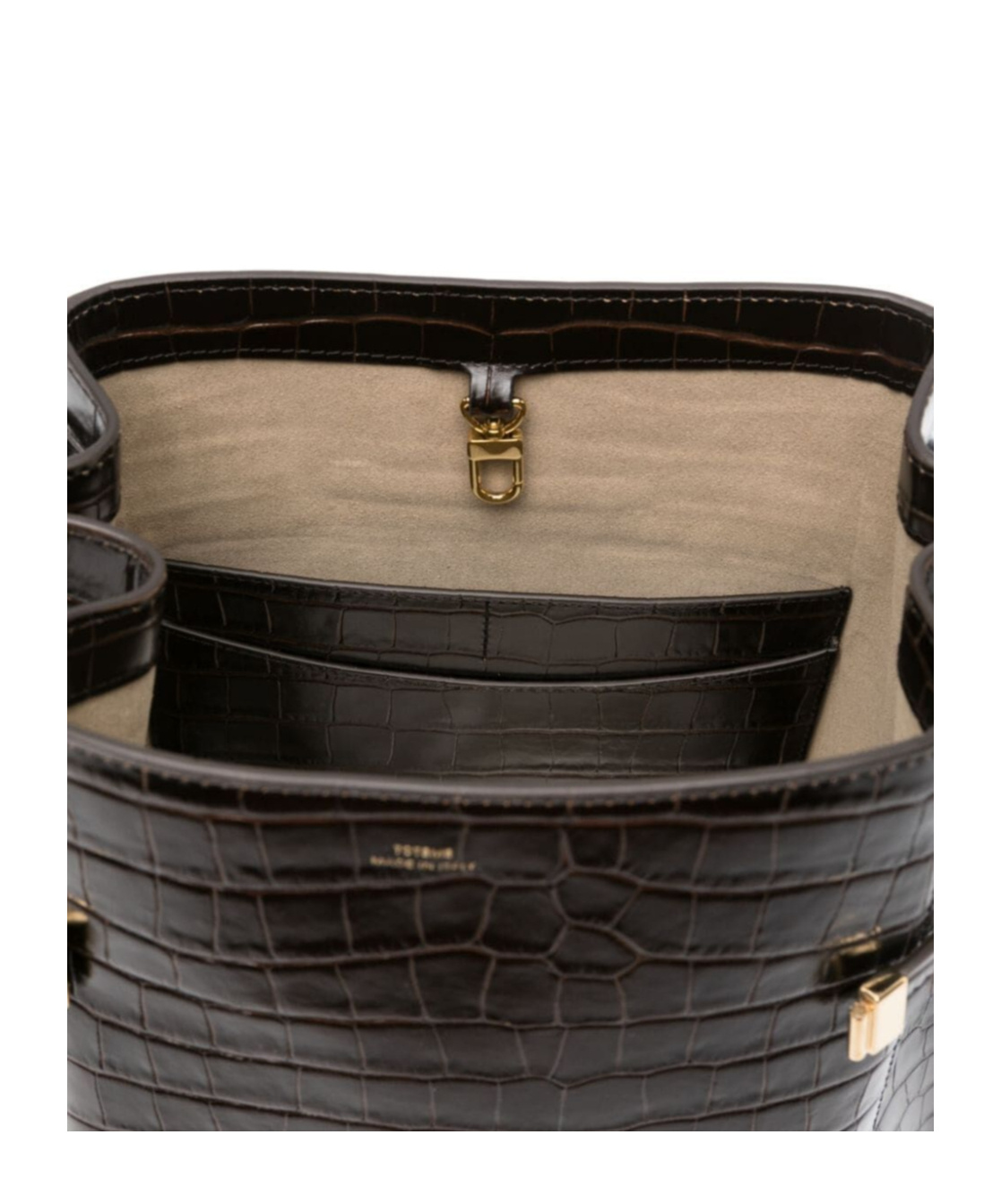 Totême Belt Bucket Bag In Black