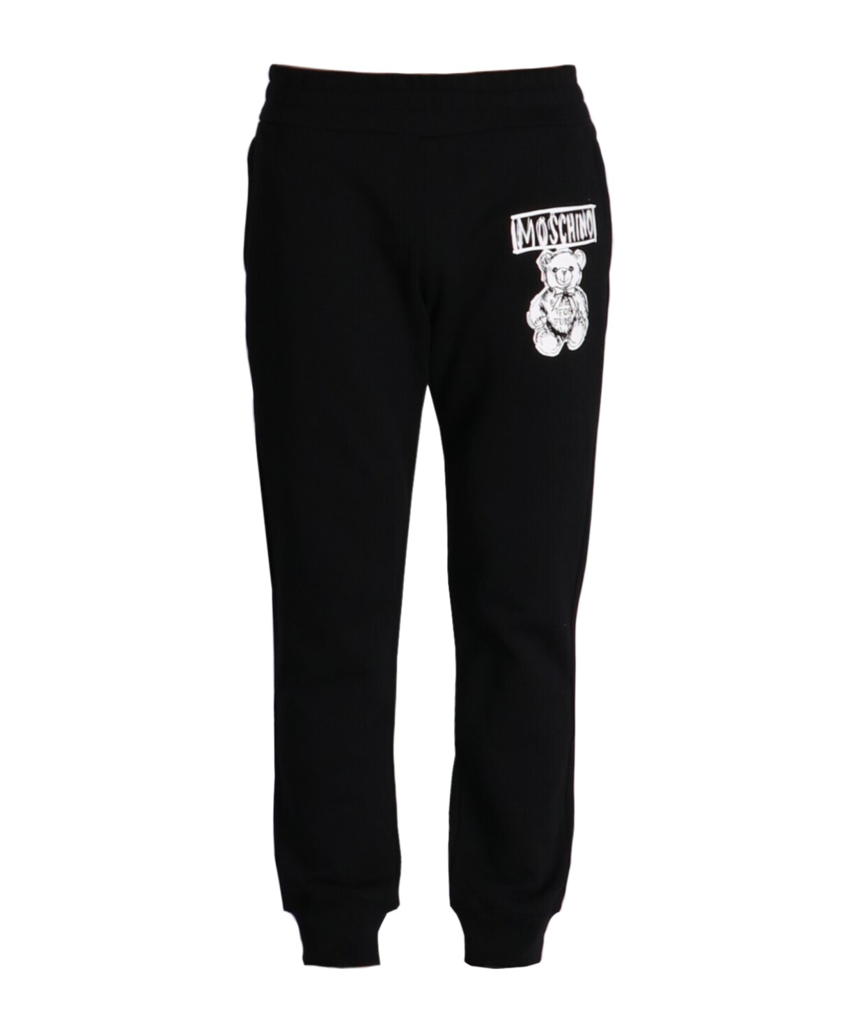 Moschino Black Teddy Bear Sweatpants In Black