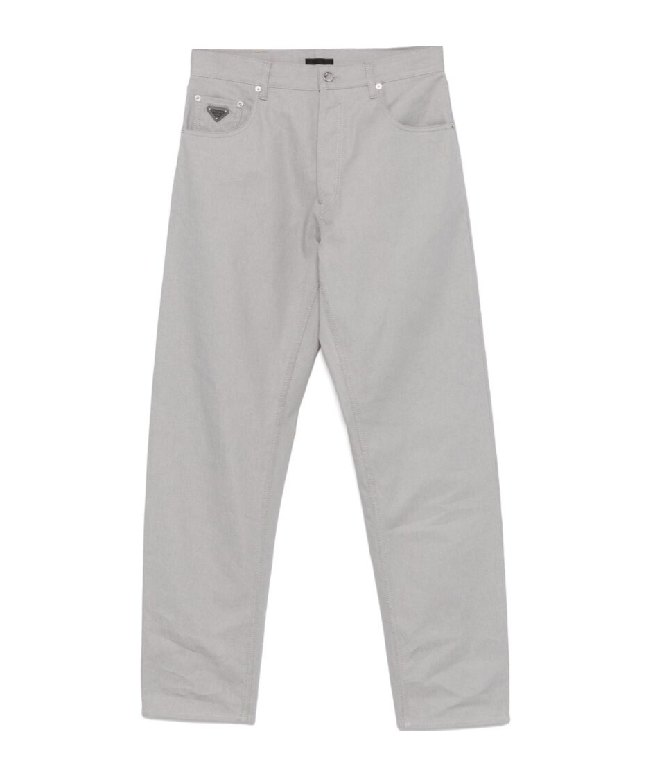 Prada Multi-pocket Jeans In Gray
