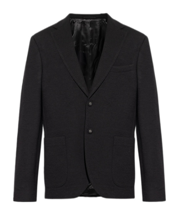 Officine Generale Officine Générale Tailored Blazer Jacket In Black