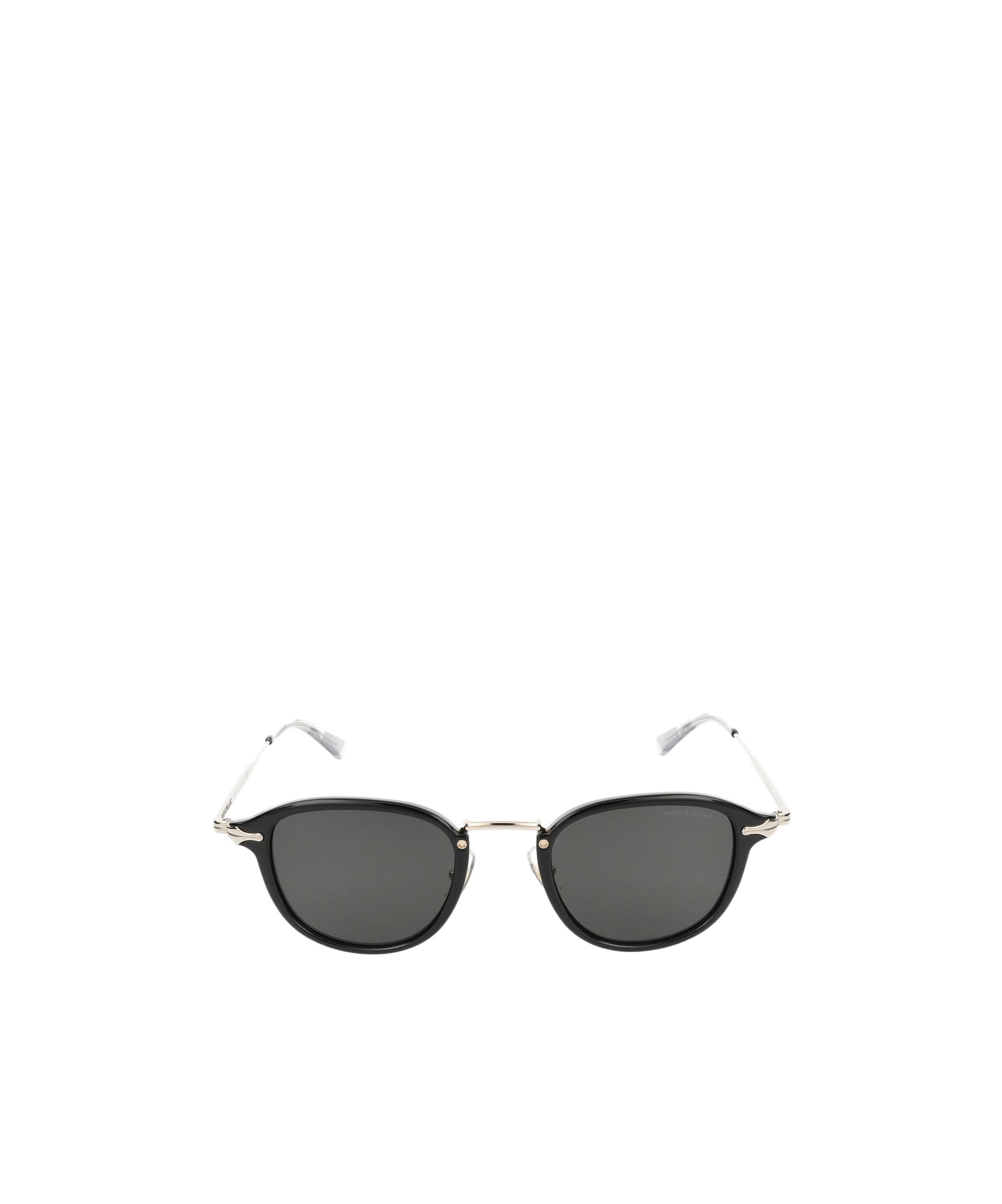 Montblanc 0336 Square-frame Sunglasses In Black
