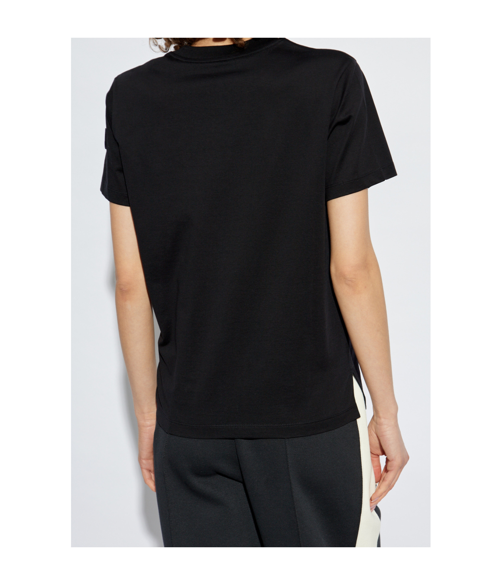 Moncler Short-sleeved T-shirt In Blue
