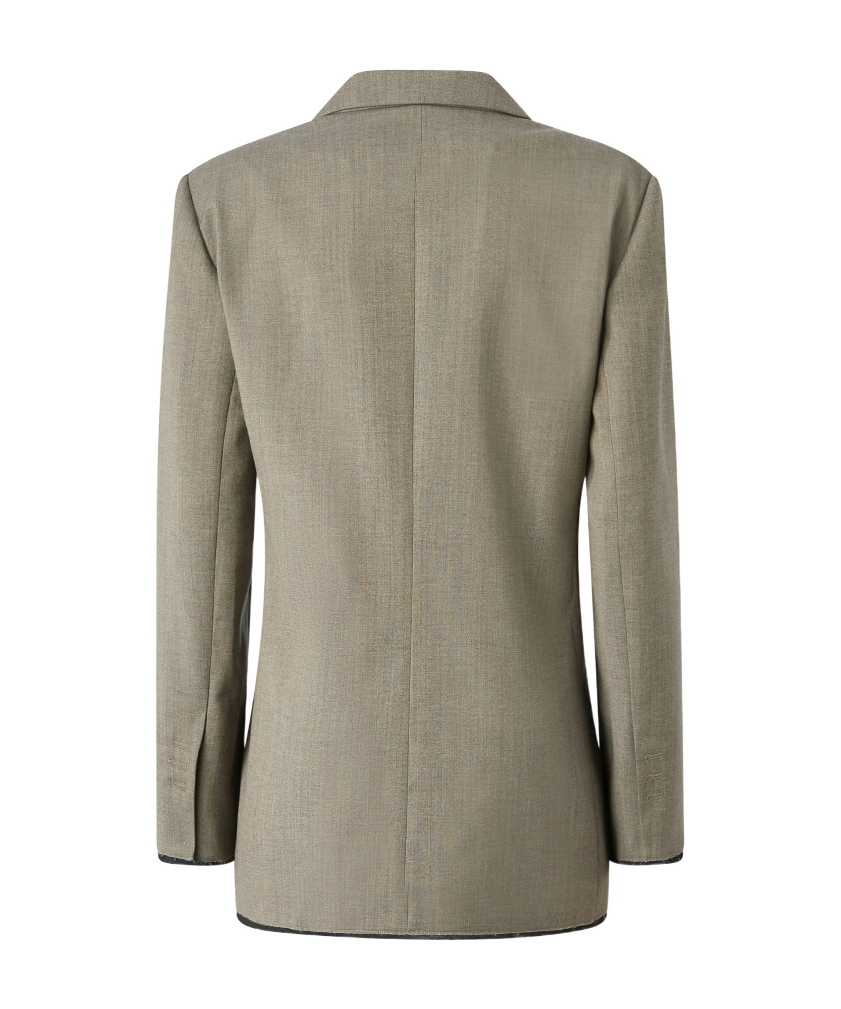 Pinko Long-sleeved Suit Coat In Gray