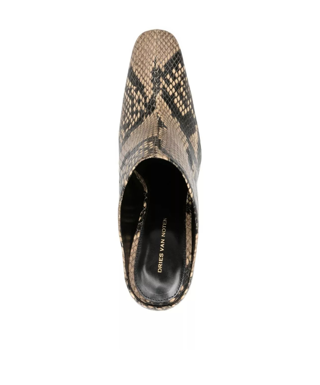 Dries Van Noten Square Toe Ankle Boots In Multi
