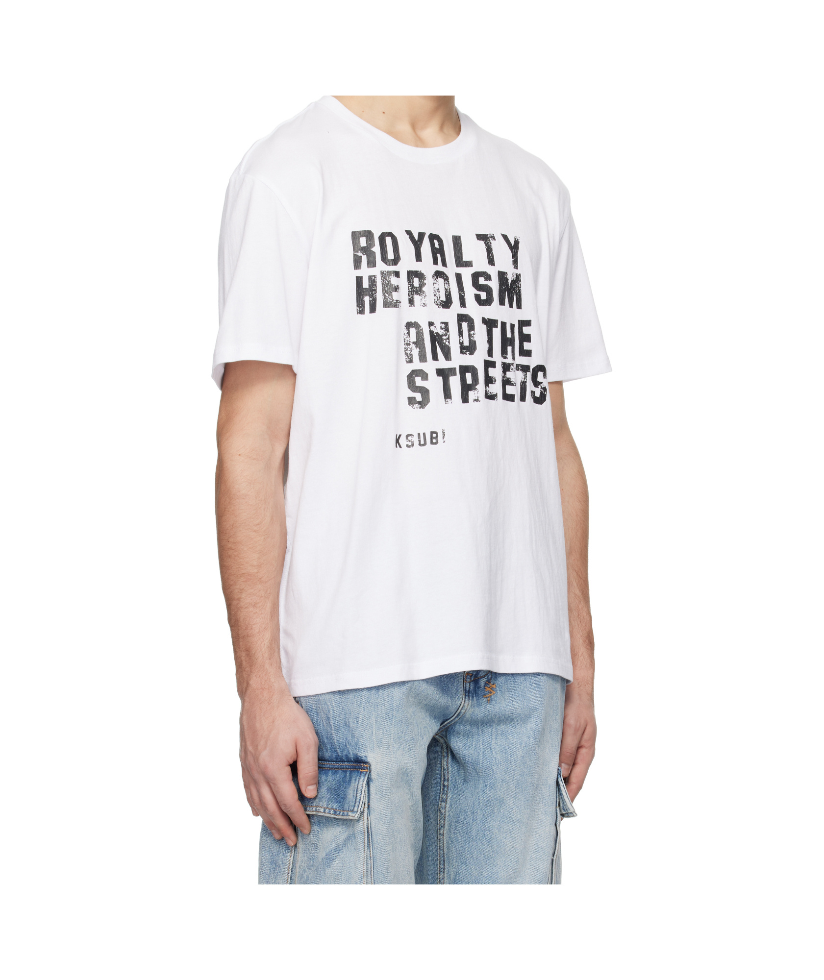 KSUBI WHITE HERO KASH T-SHIRT 