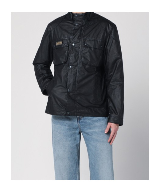 BARBOUR BARBOUR LOGO-PATCH LONG-SLEEVED JACKET