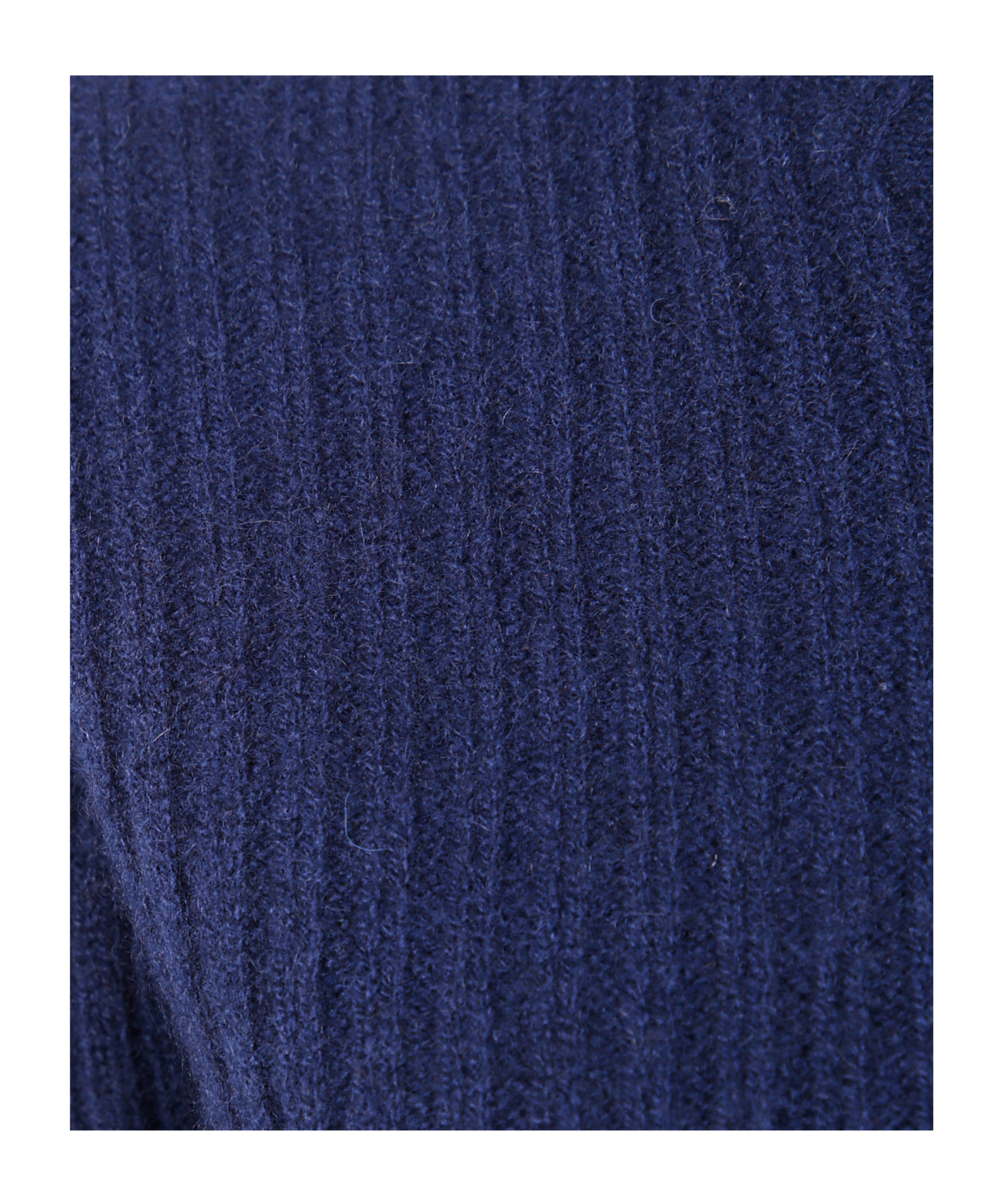 Uma Wang Ribbed Frayed Sweater In Blue