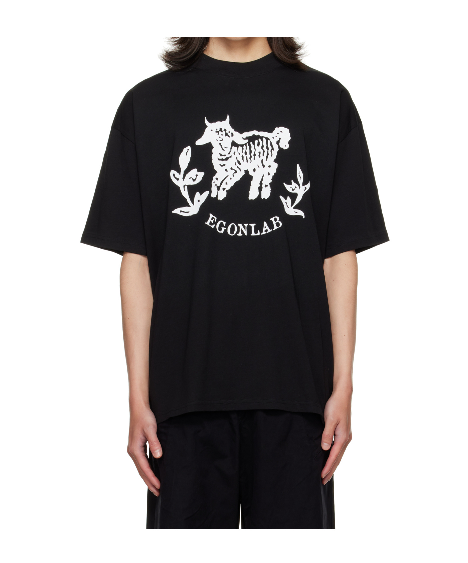 Egonlab Moutono T-shirt In Black