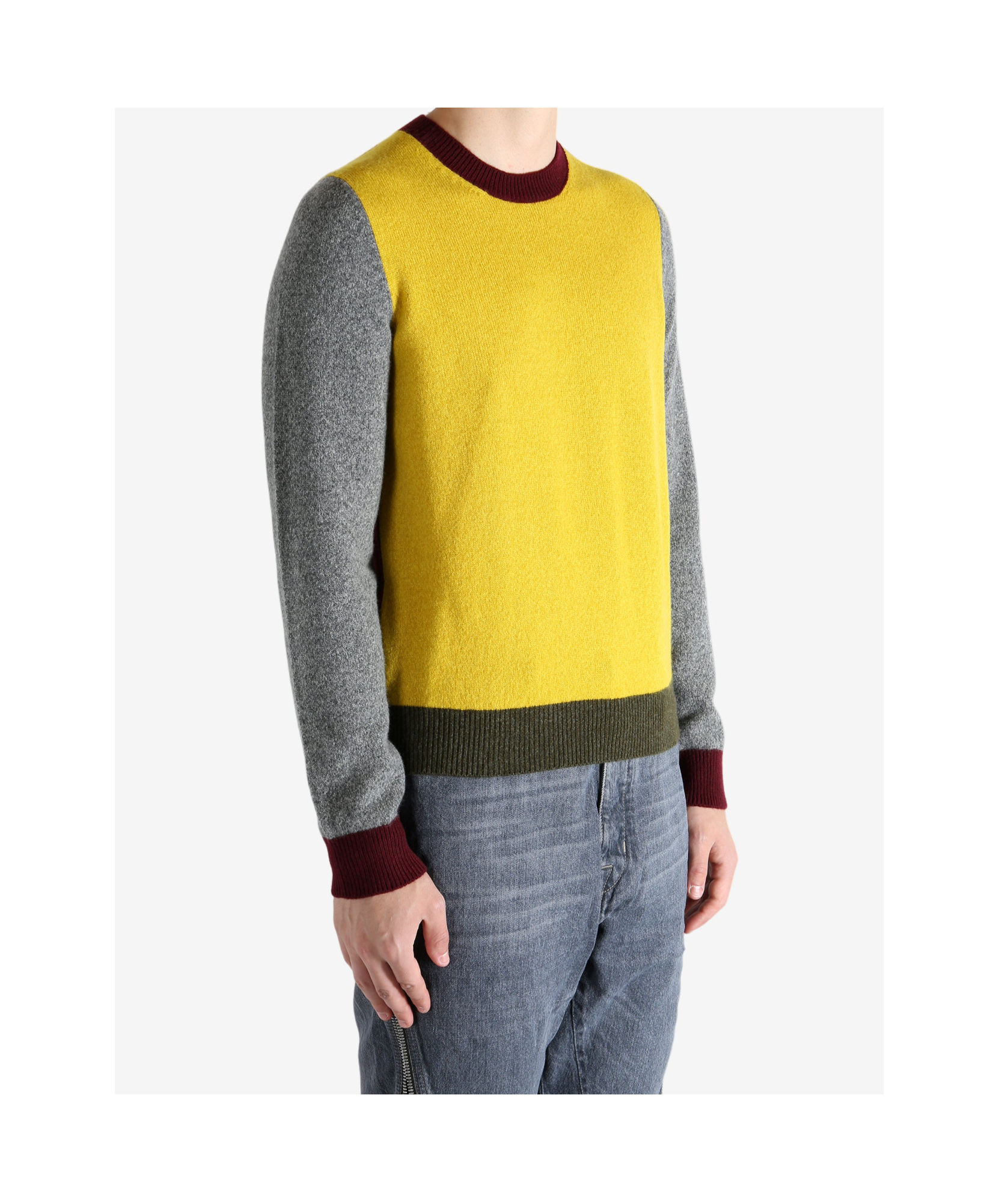 Givenchy Long-sleeved Sweater In Yellow