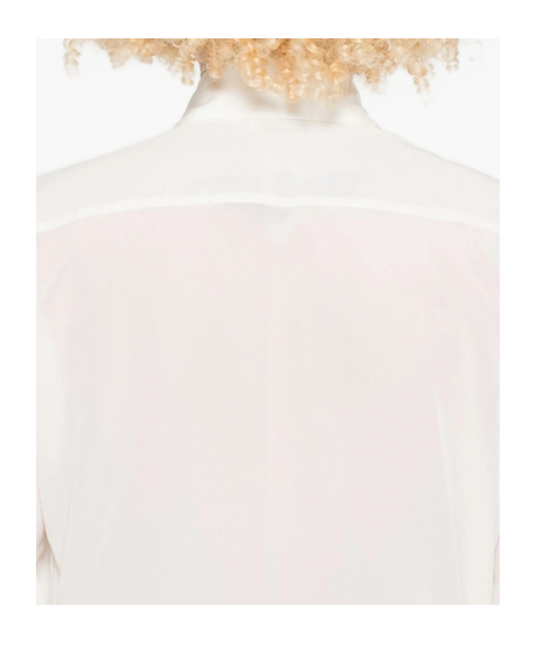 Mazzarelli Button-down Long-sleeved Shirt In White