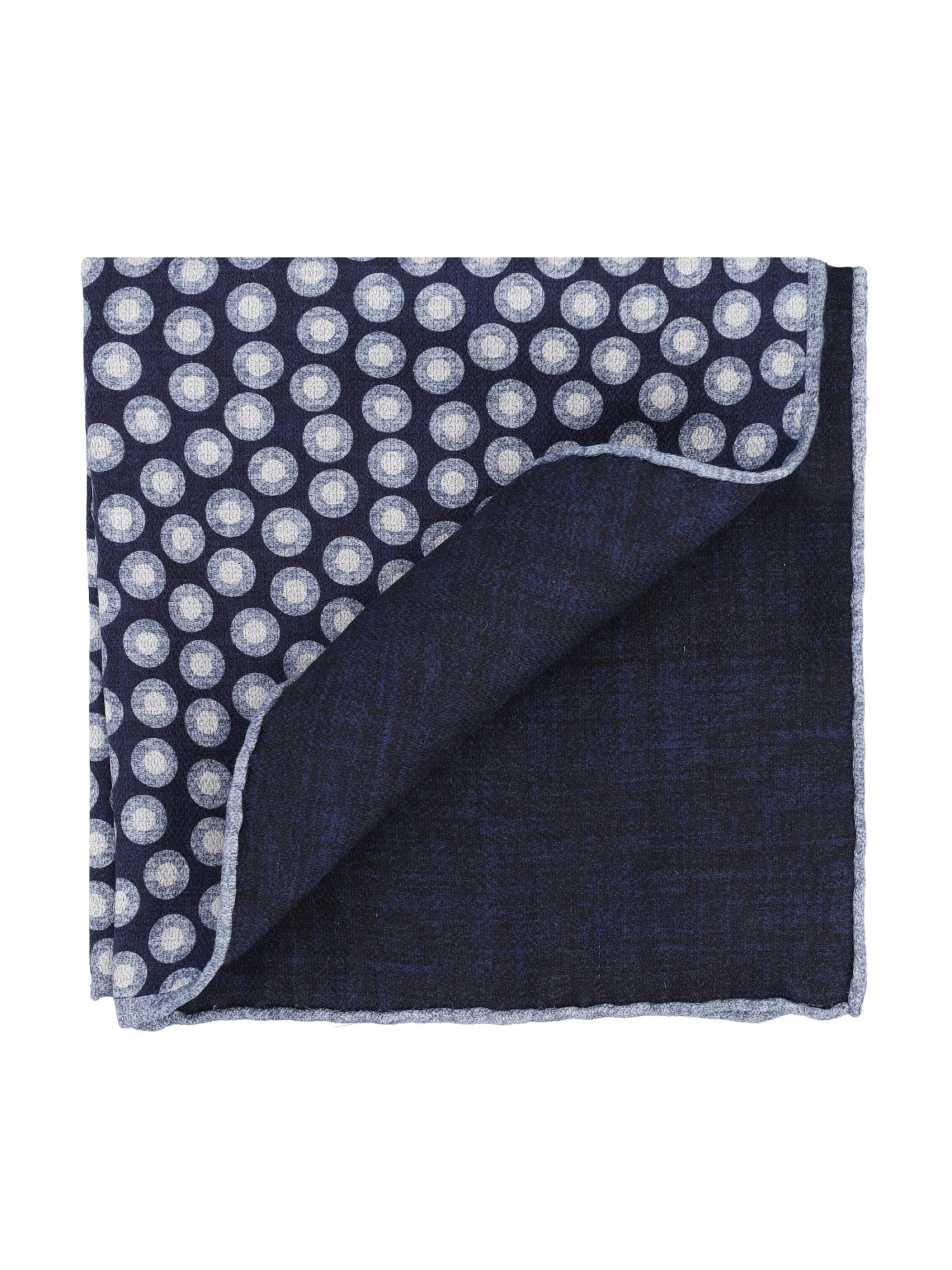 Brunello Cucinelli Patterned Pocket Square In Blue