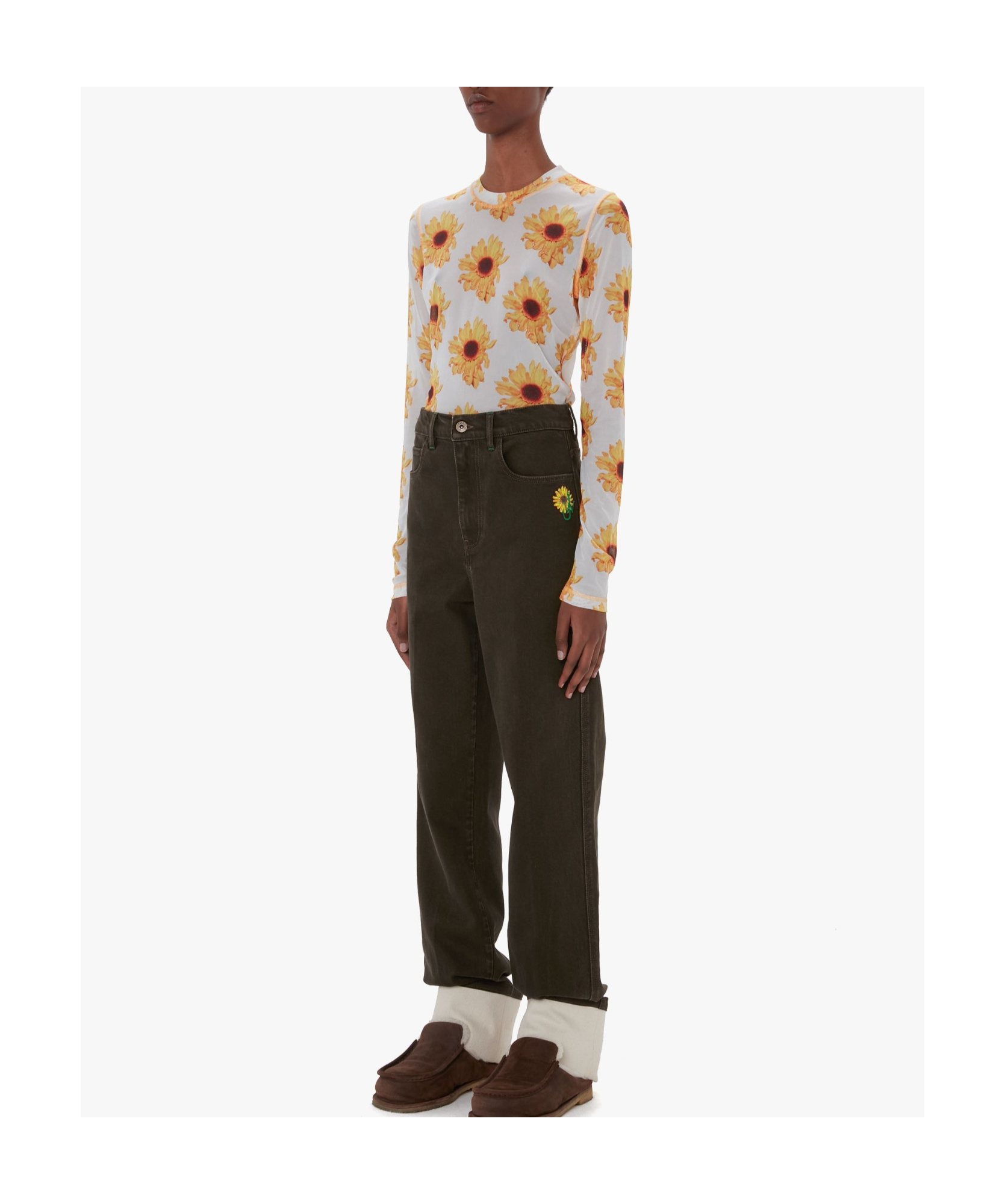 Jw Anderson Sweater In Nude