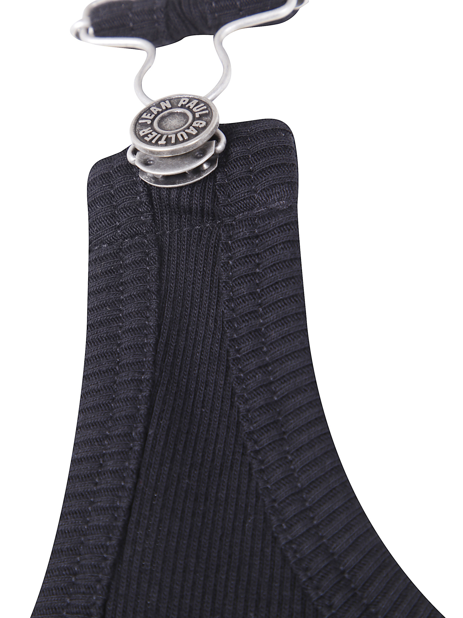 Jean Paul Gaultier Tank Top With With Overall Engraved In Black