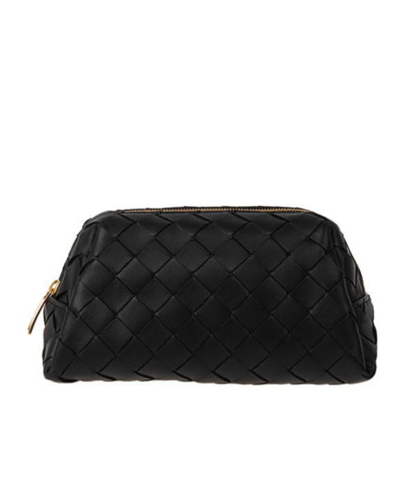 Bottega Veneta Woven Clutch In Black