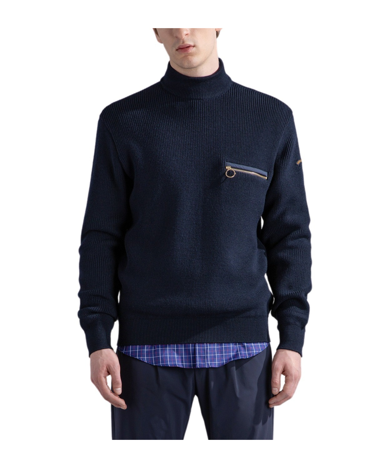 Paul & Shark Long-sleeved Sweater In Black
