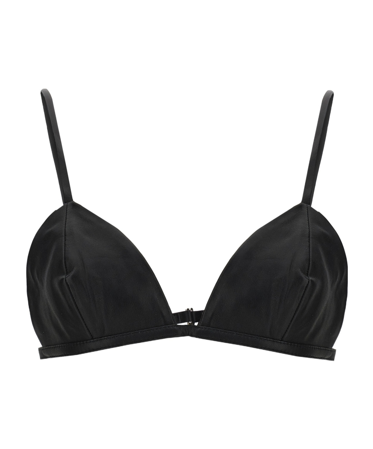 Retrof�te Esti Leather Bra In Black