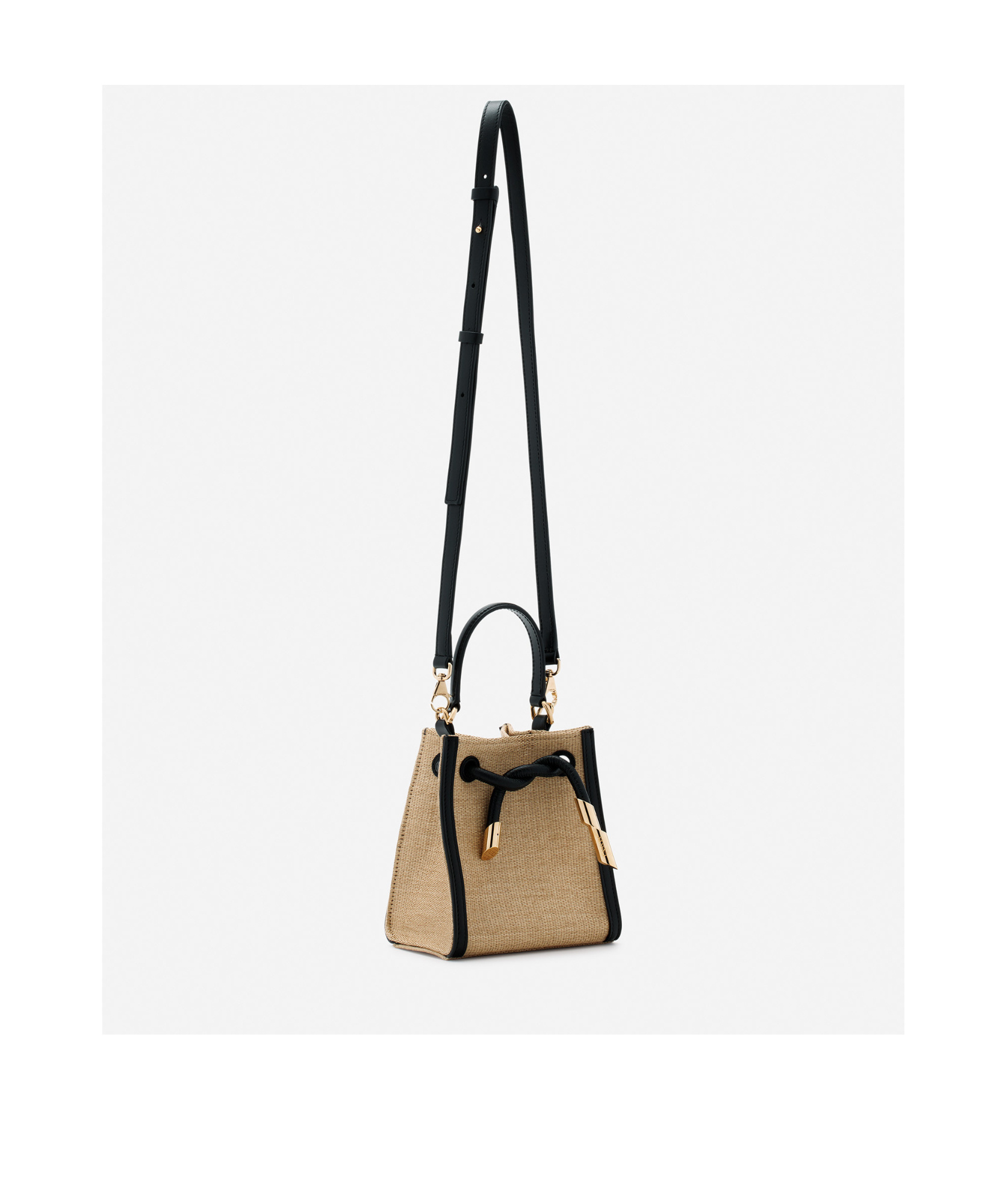 Lanvin Drawstring Shoulder Bag In Green