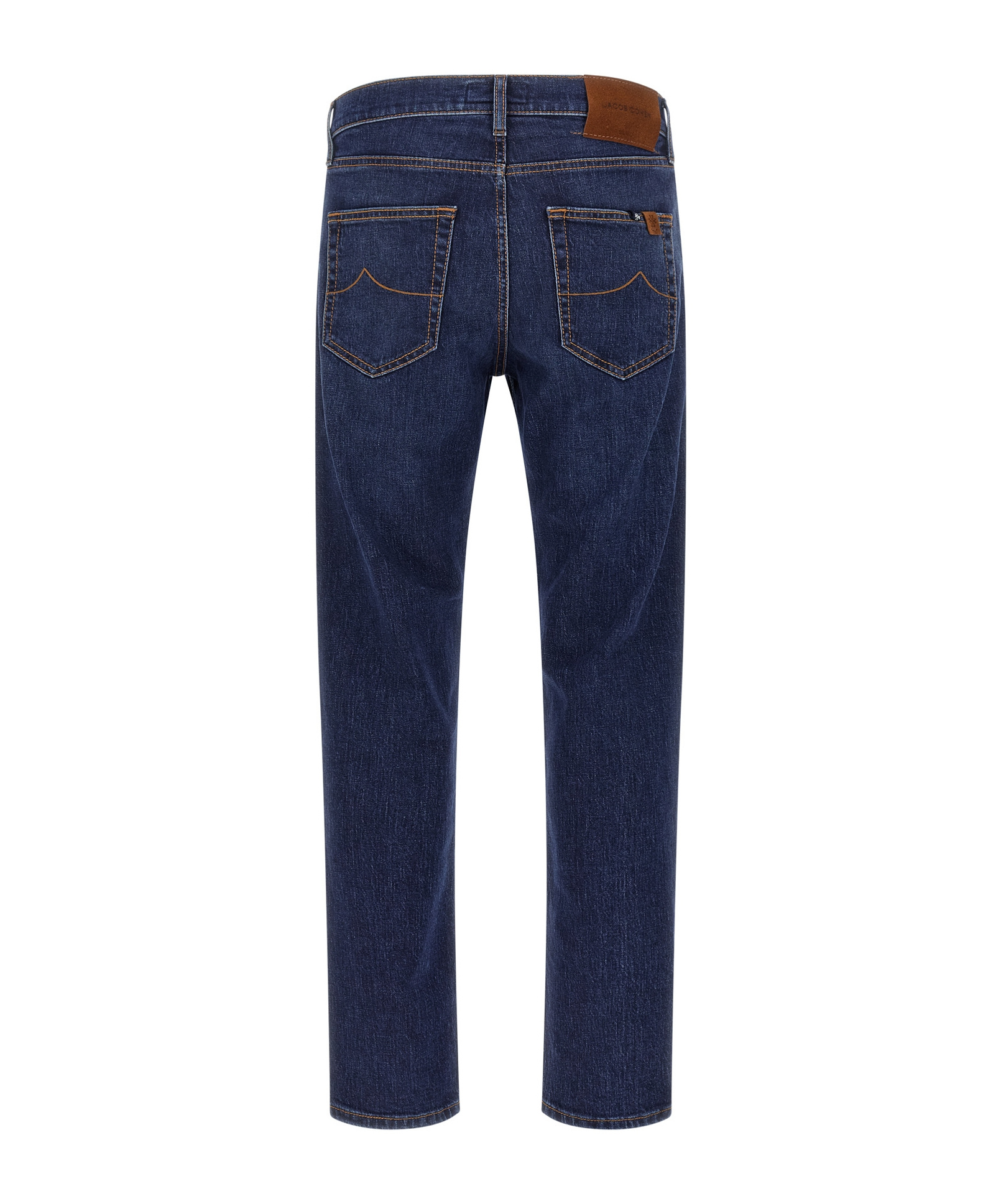 Jacob Cohen Five-pocket Jeans With Belt Loops And Contrast Stitching In Blue