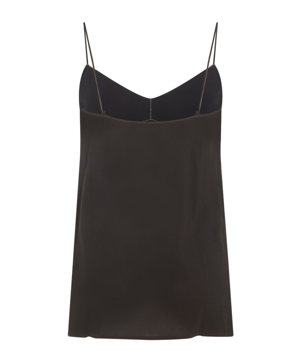 Fabiana Filippi Black Top In Black