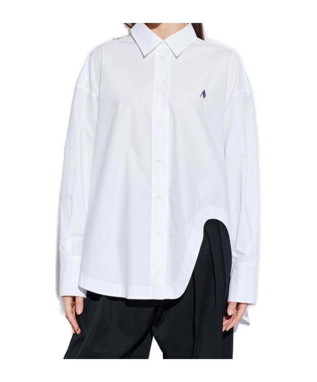 Attico Diana Shirt In White