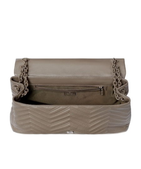 Gucci Gg Marmont Large Shoulder Bag In Gray