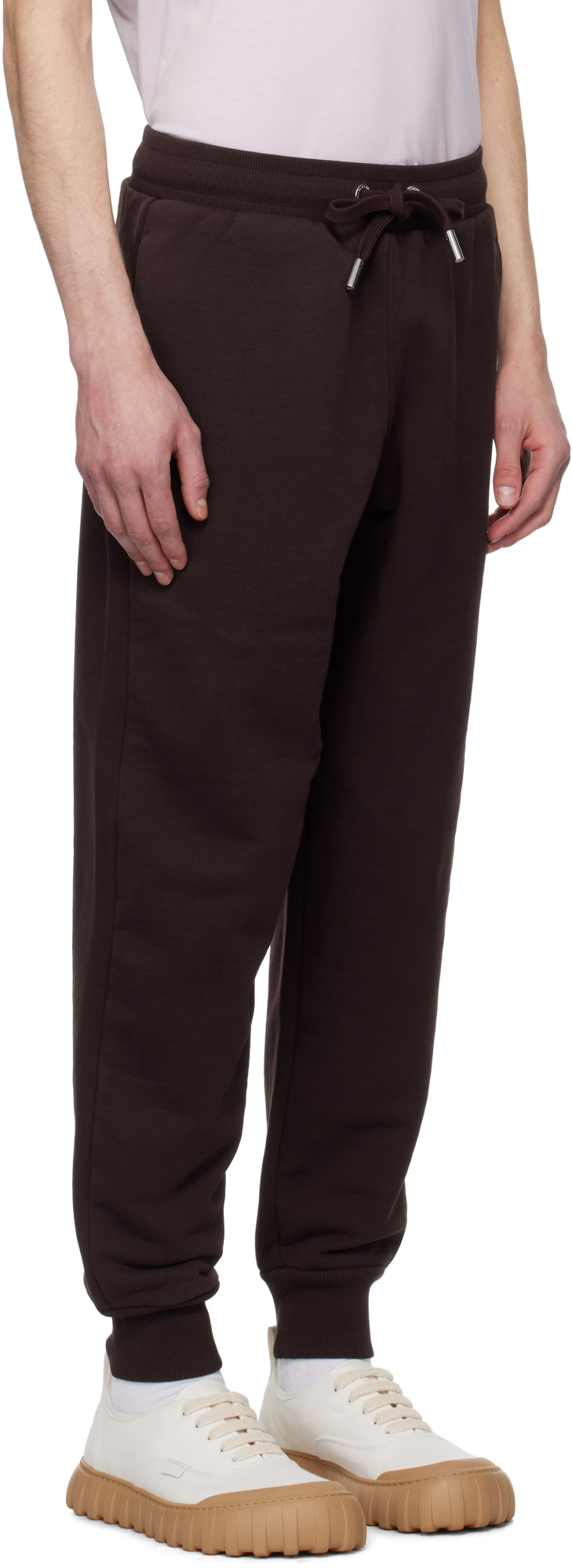 AMI ALEXANDRE MATTIUSSI DRAWCORD ELASTIC WAIST SWEATPANTS