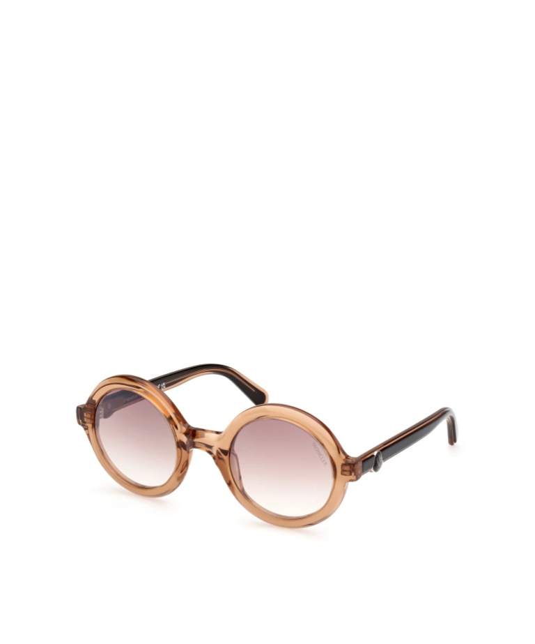 MONCLER MONCLER EYEWEAR ROUND FRAME SUNGLASSES 